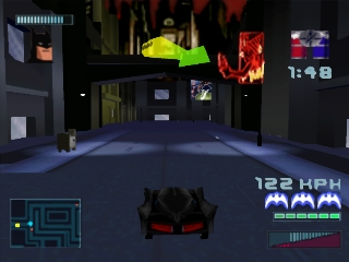 Batman Gotham City Racer screenshot 3 for Playstation